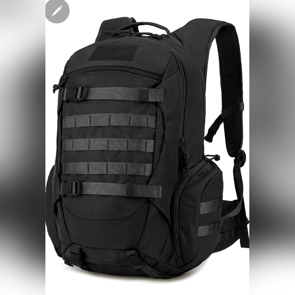 Mardingtop 35L Black Tactical Backpack